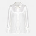 Camicia Satinata Bianca